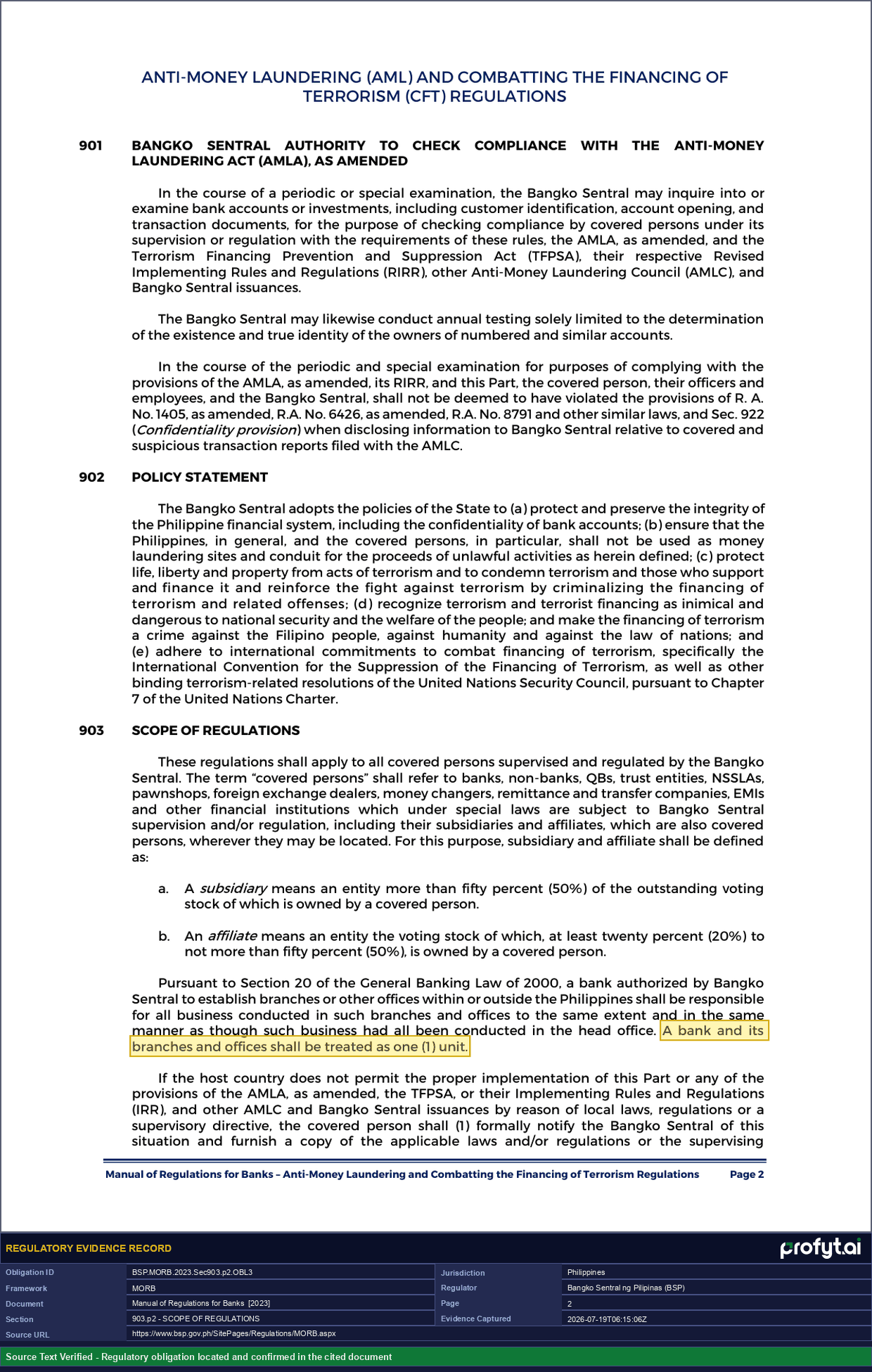 Evidence capture for BSP.MORB.2023.Sec903.p2.OBL3